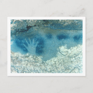 Carte Postale Hand stencil, from upper section of the Spotted Ho