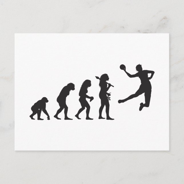 Carte Postale Handball (Devant)