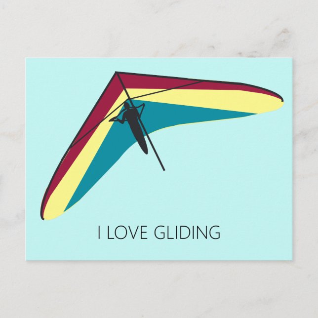 Carte Postale Hang Gliding (Devant)