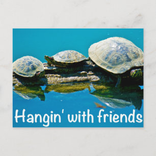 Carte Postale Hangin avec des amis