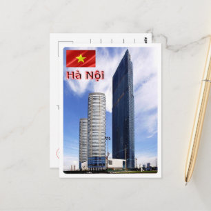 Carte Postale Hanoï - Tour emblématique - Vietnam -