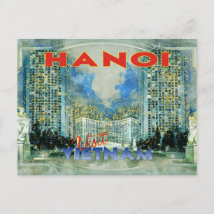 Carte Postale Hanoï, Vietnam, de la série Visite...