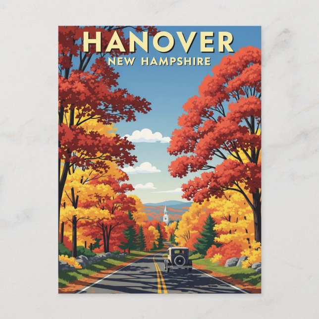 Carte Postale Hanover New Hampshire Travel (Devant)