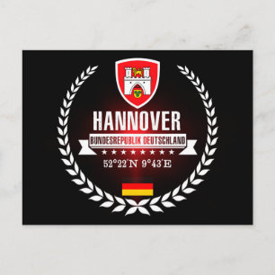 Carte Postale Hanovre