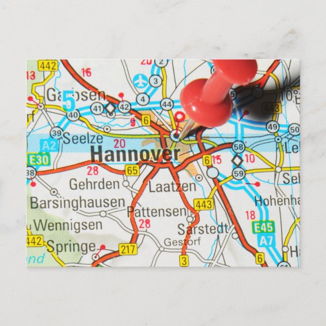 Carte Postale Hanovre, Hanovre, Allemagne (Devant)