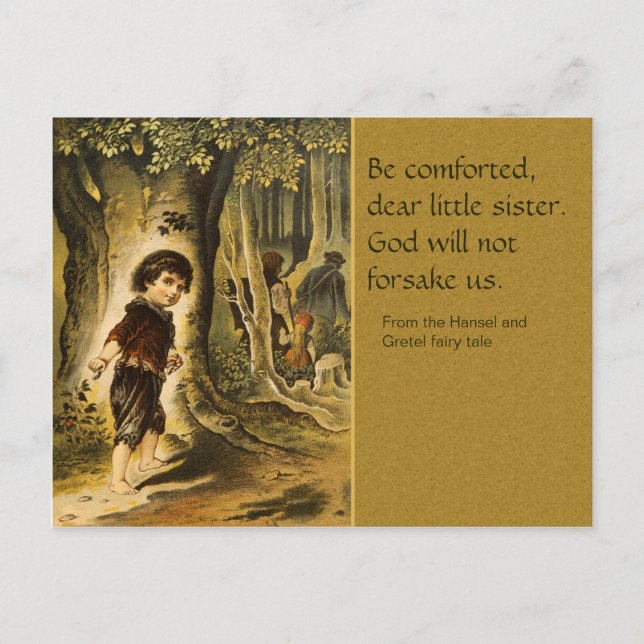 Carte postale Hansel et Gretel CC0207 Fairy Tale (Devant)