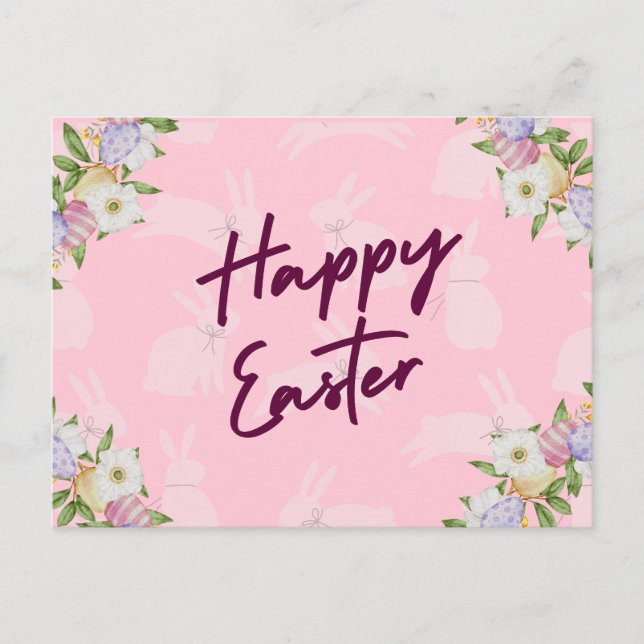 CARTE POSTALE HAPPY EASTER (Devant)