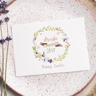 Carte postale Happy Easter Boho