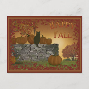 Carte postale Happy Fall