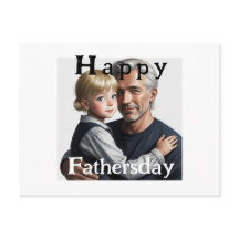 Happy Fathersday. Joyeux paternité