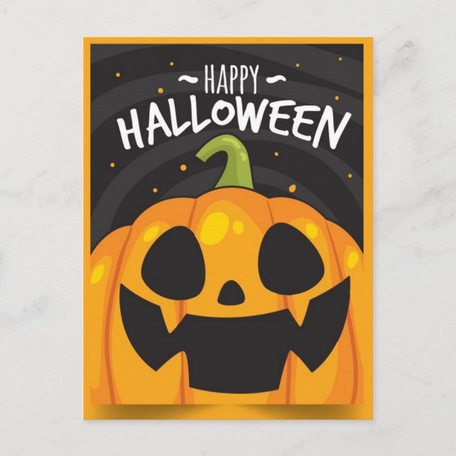 Carte Postale Happy Halloween (Devant)