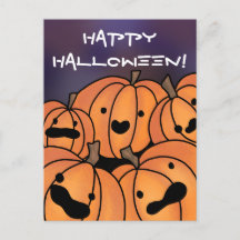 "Happy Halloween" Belle illustration Citrouille Pa