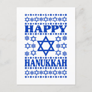 Carte Postale Happy Hanoukka - Cadeau de vacances juif