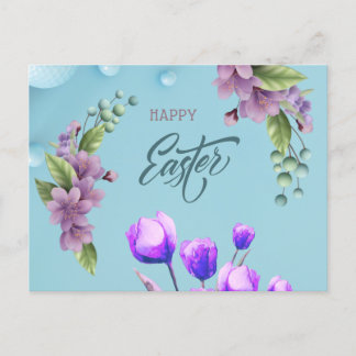 Carte Postale Happy happy Easter card for your loved ones