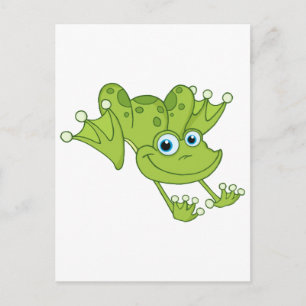 Carte Postale Happy Hopping Frog