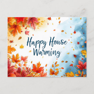 Carte postale Happy House Warming