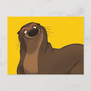 Carte postale Happy Otter