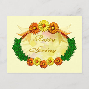 Carte postale Happy Spring