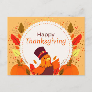 Carte Postale Happy Thanksgiving
