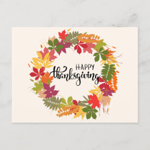 Carte Postale Happy Thanksgiving