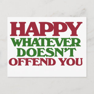 Carte Postale Happy Whatever t'offre