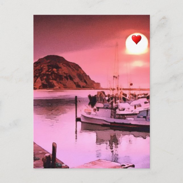 Carte postale Harbour Hues (Devant)