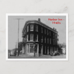 Carte Postale Harbour Inn 1940's