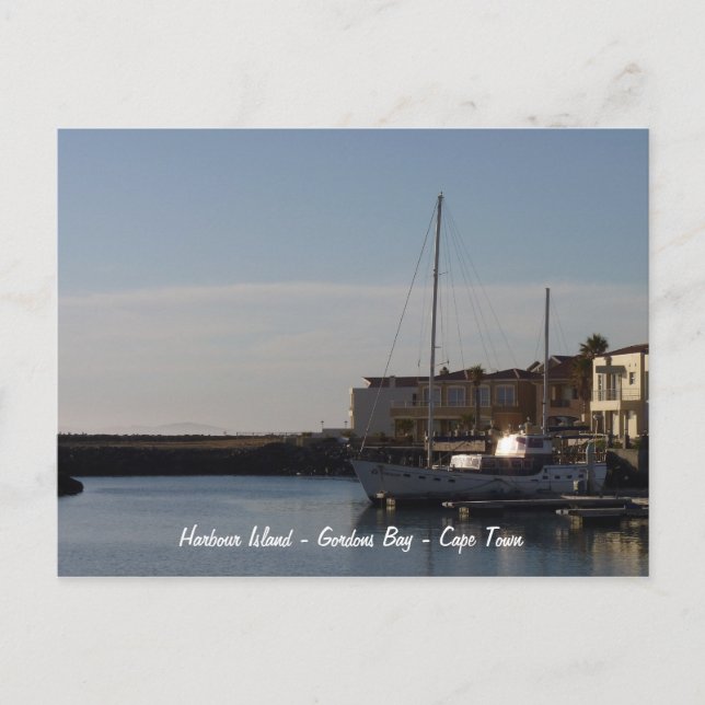 Carte Postale Harbour Island - Gordons Bay - Cape Town (Devant)