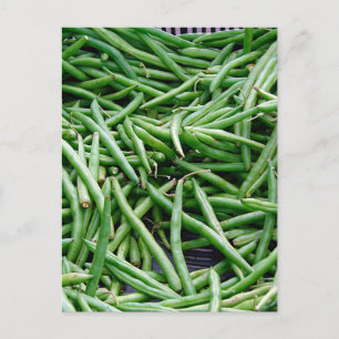 Carte Postale Haricots verts