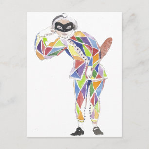 Carte Postale Harlekin