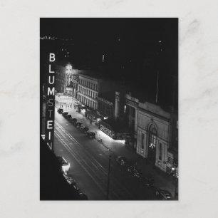 Carte Postale Harlem à la nuit, 1941