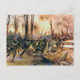 Carte Postale Harlem Hell Fighters Séchault H. Charles McBarron