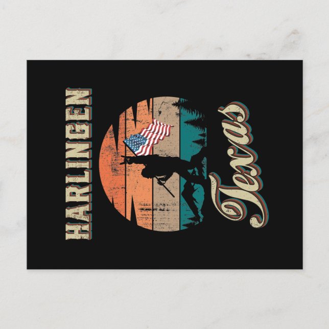 Carte Postale Harlingen Texas (Devant)