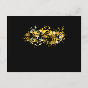 Carte Postale Harmonica Splash