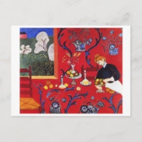 Harmonie en rouge, Matisse