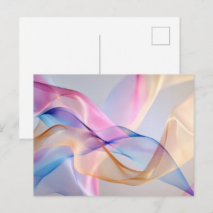 Carte Postale Harmonie fluide en mouvement