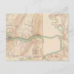 Carte Postale Harper's Ferry, Hagerstown, Funkstown