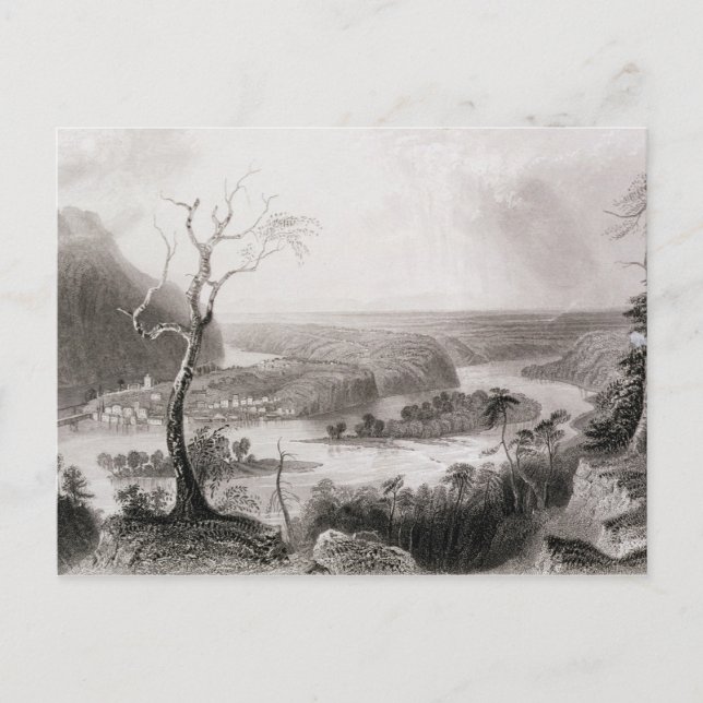 Carte Postale Harper's Ferry, Virginie-Occidentale (Devant)