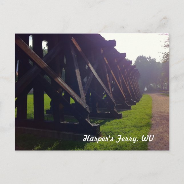 Carte Postale Harper's Ferry, WV (Devant)