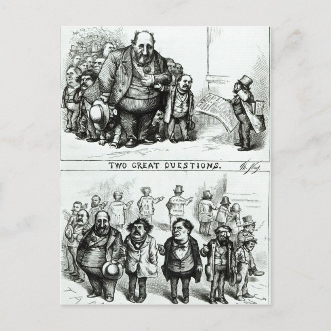 Carte Postale Harper's Weekly' (Devant)