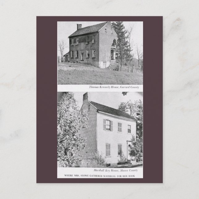 Carte Postale Harriet Beecher Stowe (Devant)