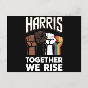Carte Postale Harris 2024 Élection LGBT Kamala Harris 2024