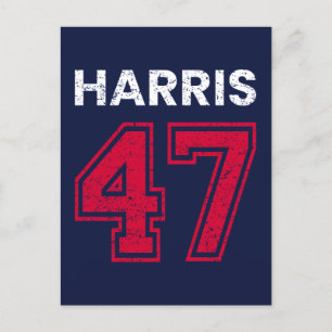 Carte Postale Harris 47 I - Kamala Harris Pour Président