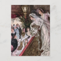 Harrison Fisher : Attrapez le bouquet nuptial
