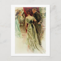 Harrison Fisher Girl When Man Marries To The Ball