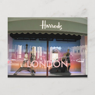 Carte postale Harrods London