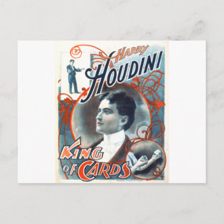 Carte Postale Harry Houdini