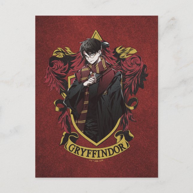 Carte Postale HARRY POTTER™ | Anime Blason HARRY POTTER™ (Devant)