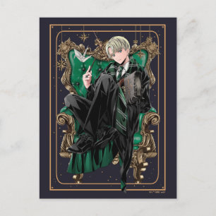 Carte Postale HARRY POTTER™   Anime Draco Malfoy Assis