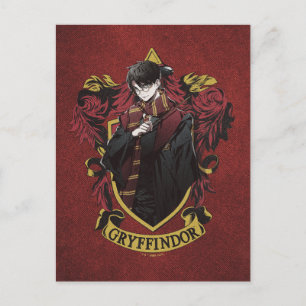 Carte Postale HARRY POTTER™   Anime HARRY POTTER™ Crest